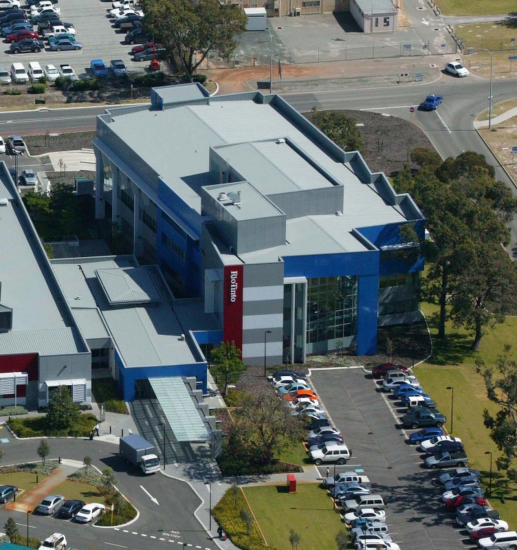 birdseye view of rio tinto echo building