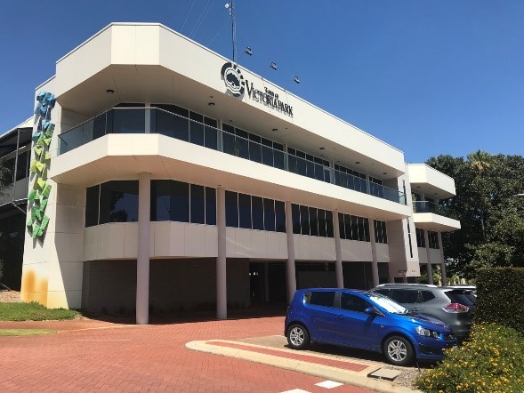 Front view of Town of Victoria Park Administration building